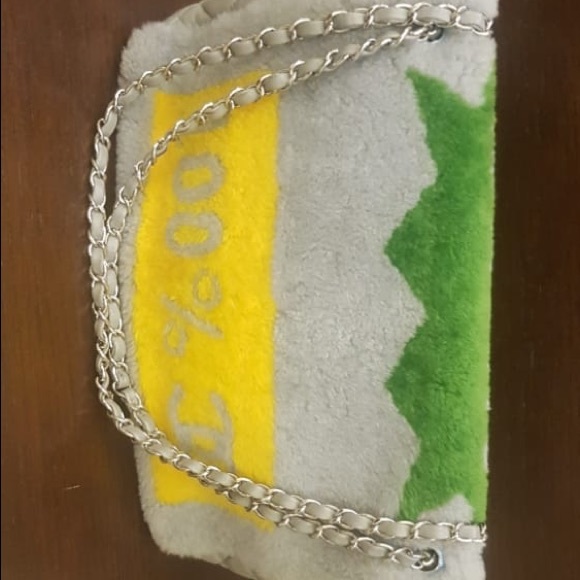 Channel multicolor fur and leather maxi NO 5 - Picture 2 of 2